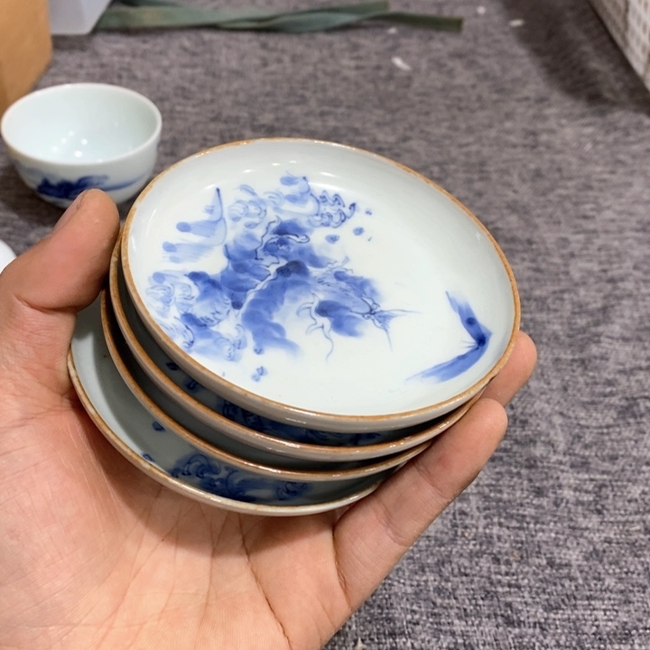 紫砂茶杯大***药非常漂亮好看的花瓶