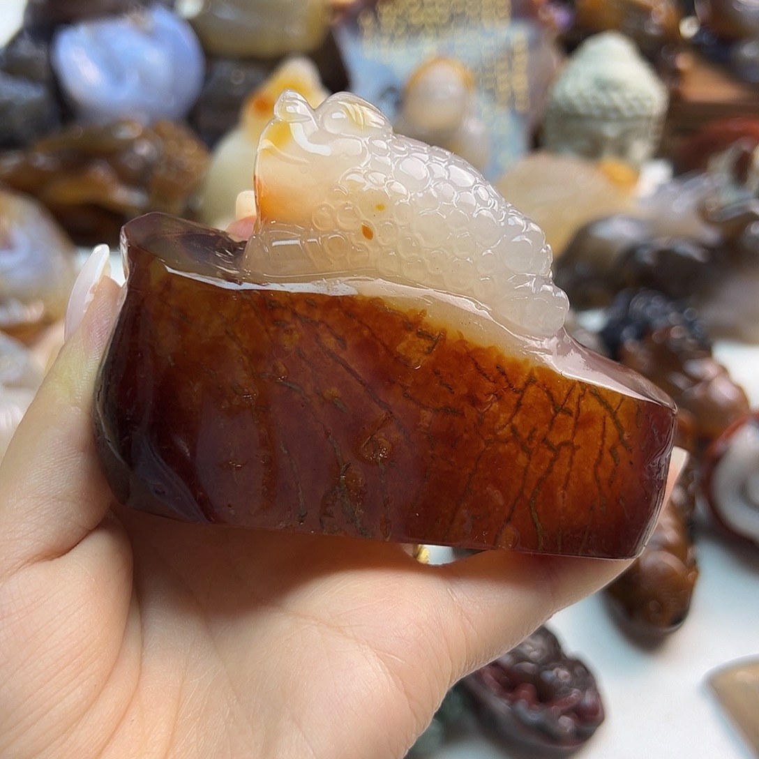 玛瑙/玉髓未镶嵌颈饰