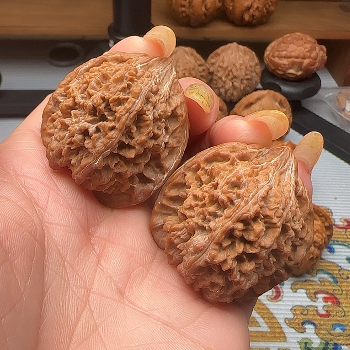 文玩核桃把件满天星