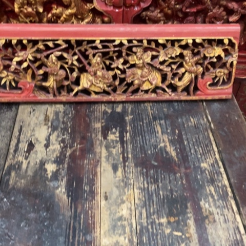 用***2木木雕花板一片镂空木雕