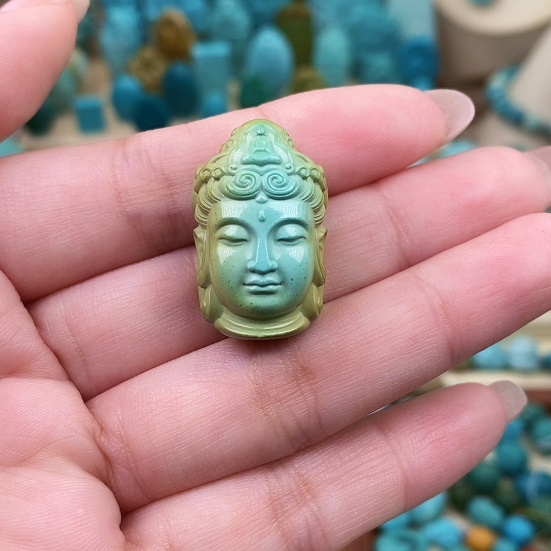 绿松石珠宝奇石未镶嵌