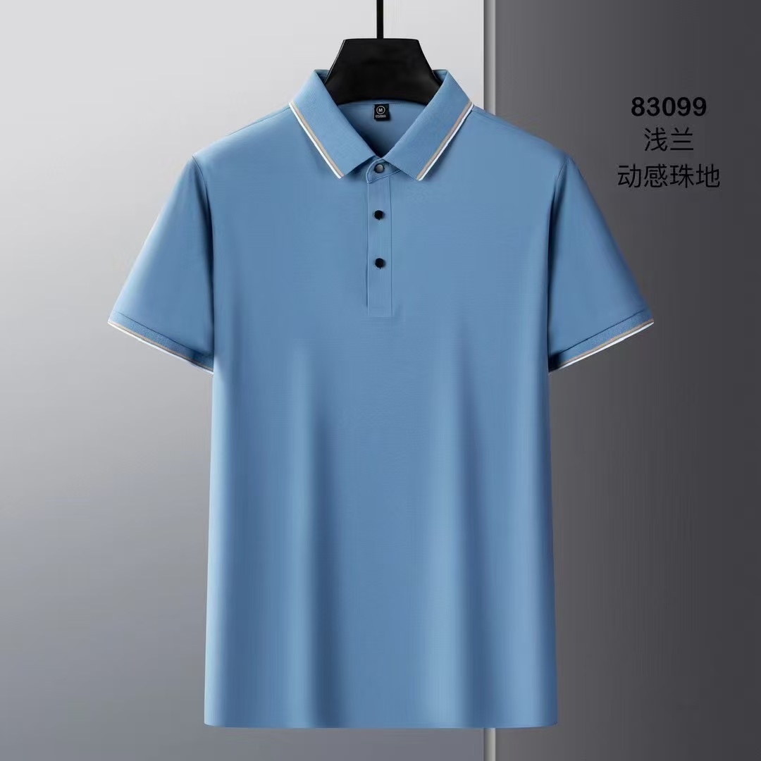 短袖男夏季Polo衫男士加大polo衫男装中青年上衣高档