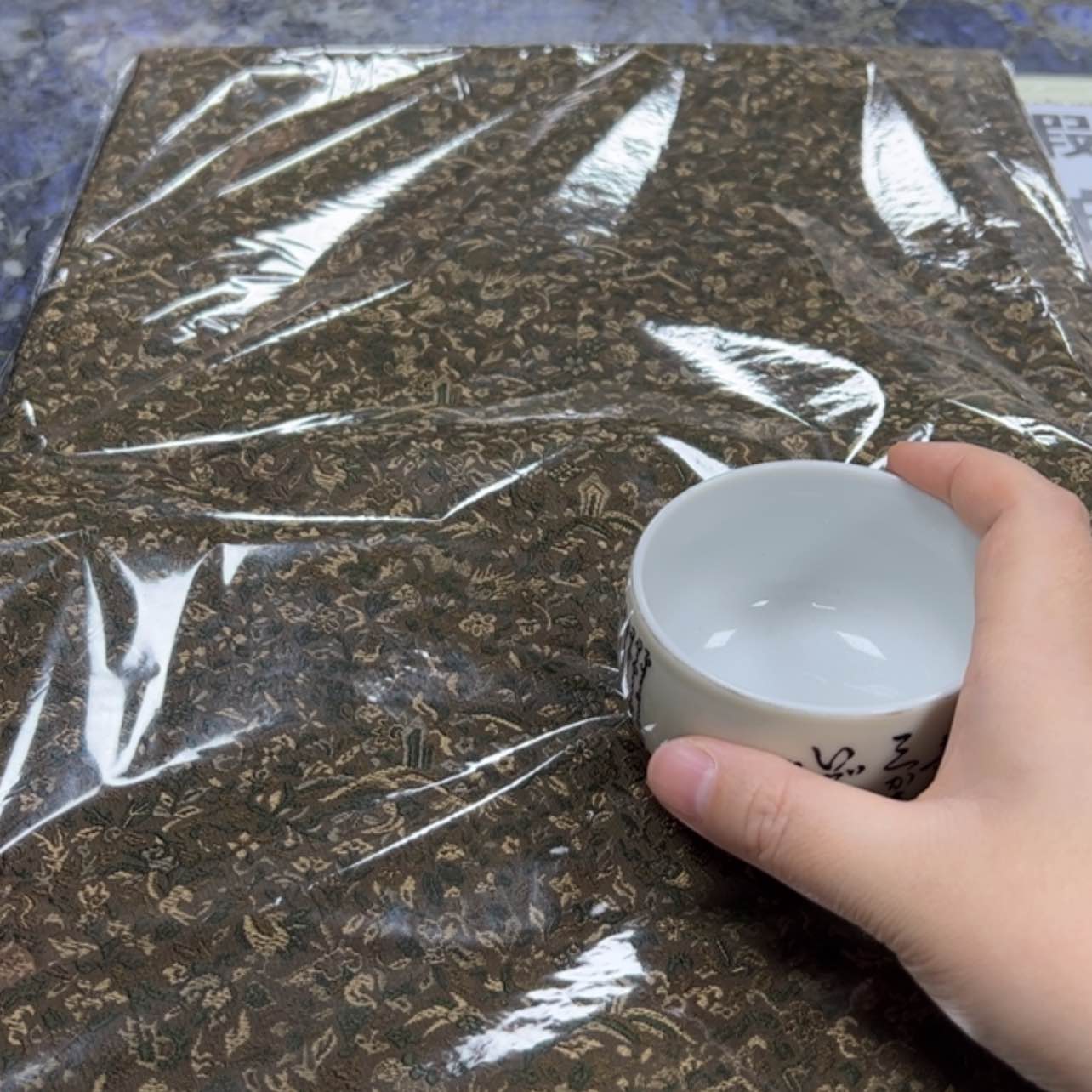 【闪购商品】木*陶瓷马克杯带盖勺