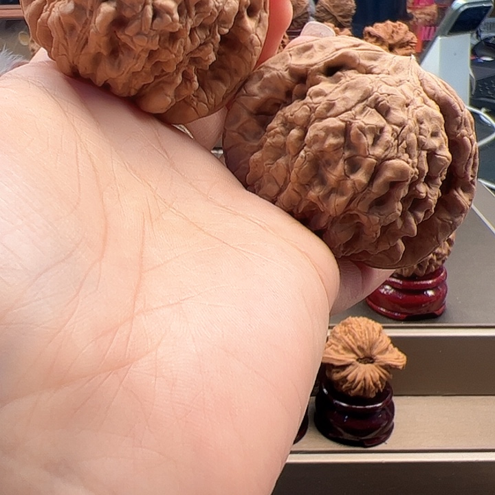 文玩核桃吊坠53 龙鼎 