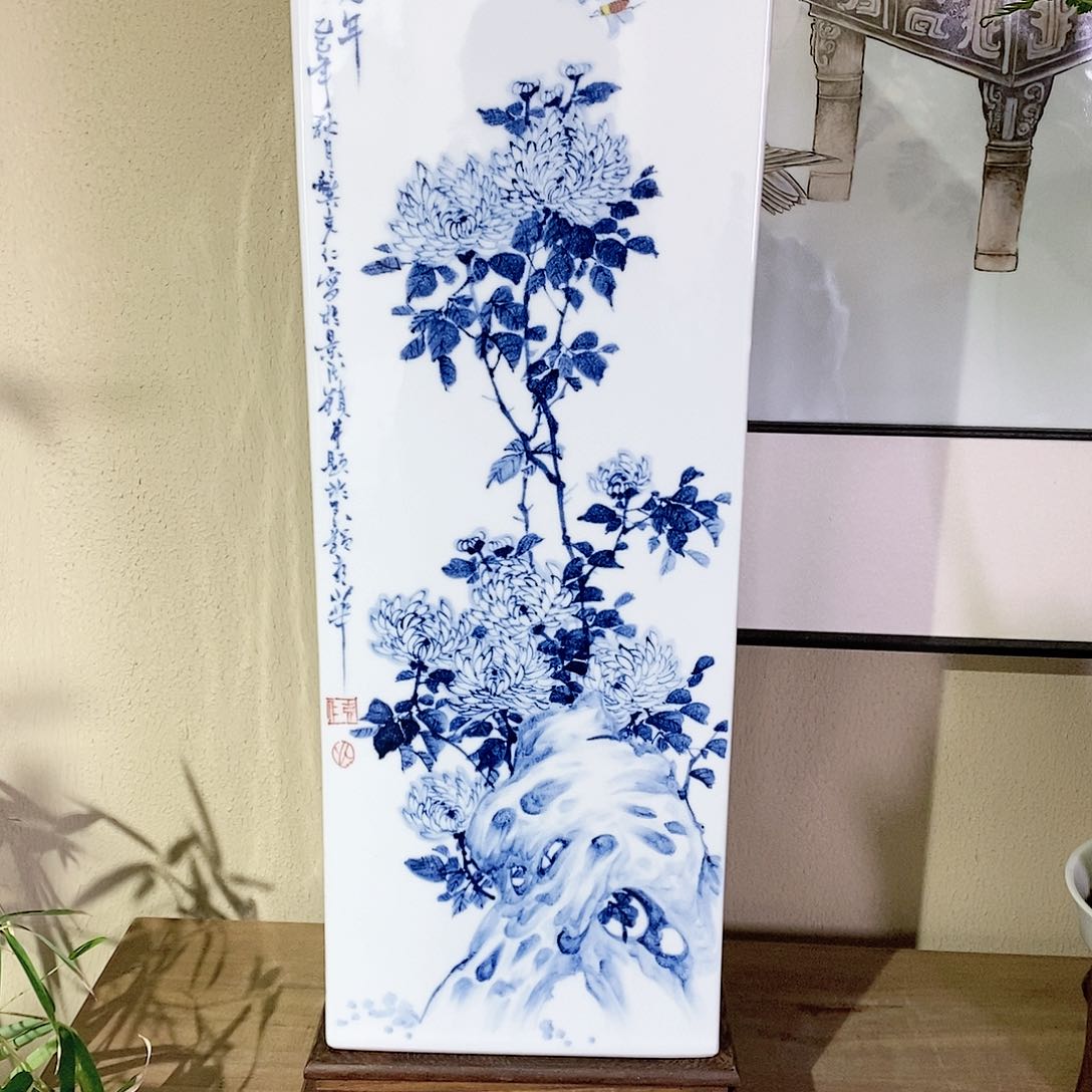 【闪购商品】夏****柿景德镇陶瓷家用摆件