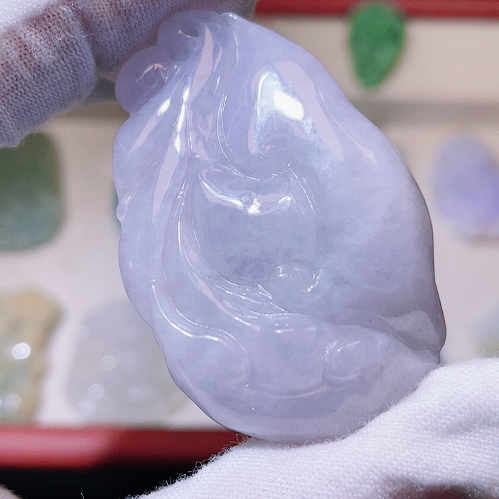 翡翠未镶嵌颈饰翡翠13