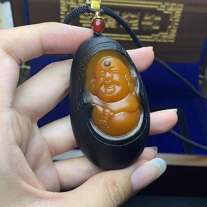 和田玉未镶嵌挂件山**空N