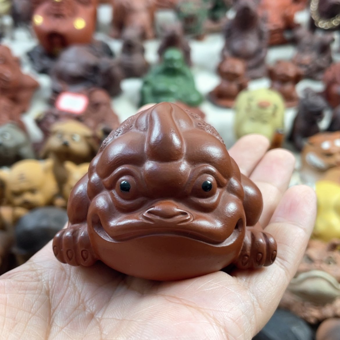 【闪购商品】紫砂茶宠紫砂金蟾