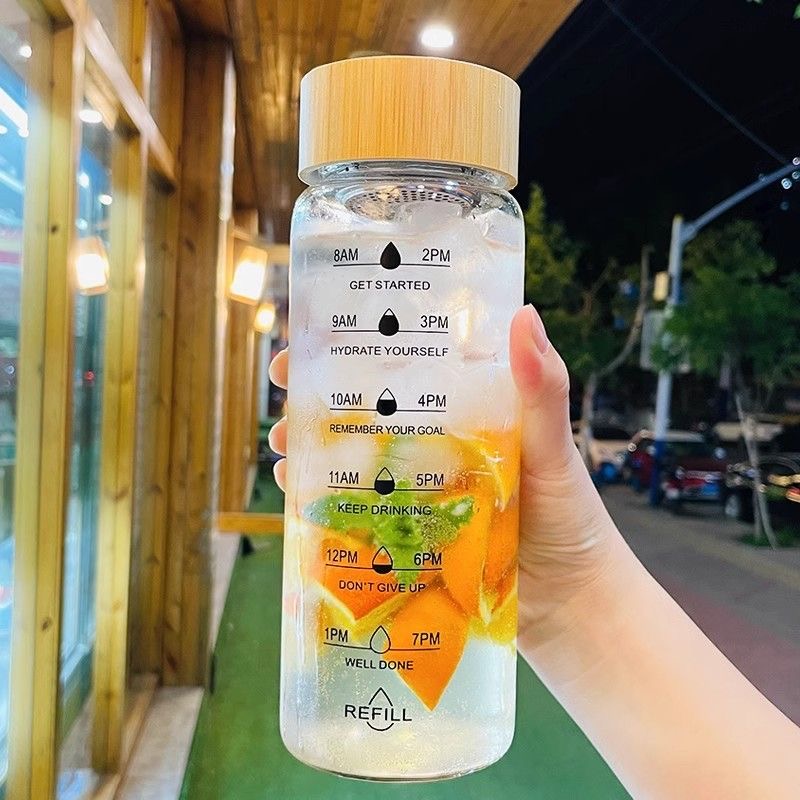 玻璃杯水杯 冷泡茶饮杯