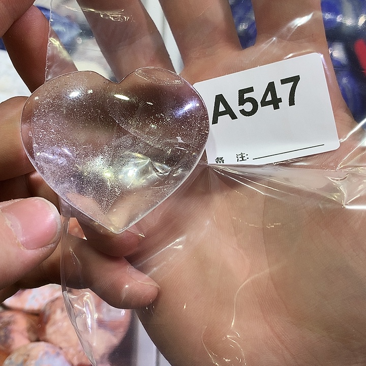 水晶未镶嵌珠宝半成品天然水晶A547