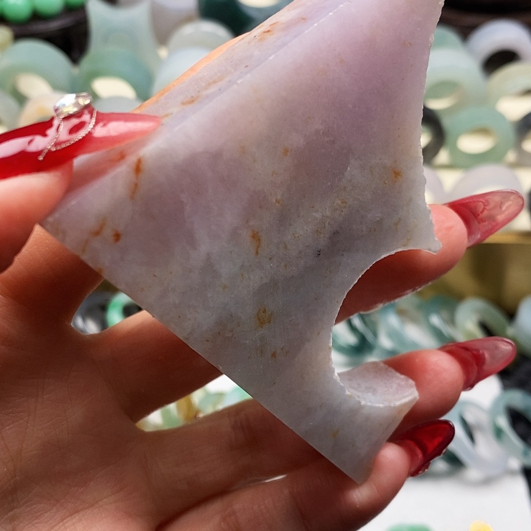 定制翡翠未镶嵌梨*家