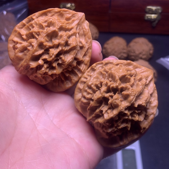 文玩核桃吊坠文玩核桃打底全品帝王49尺