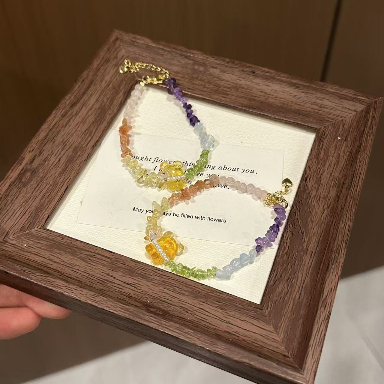 s670 蜜蜡小熊设计款手串 均有瑕 颜色微差 多样性发一