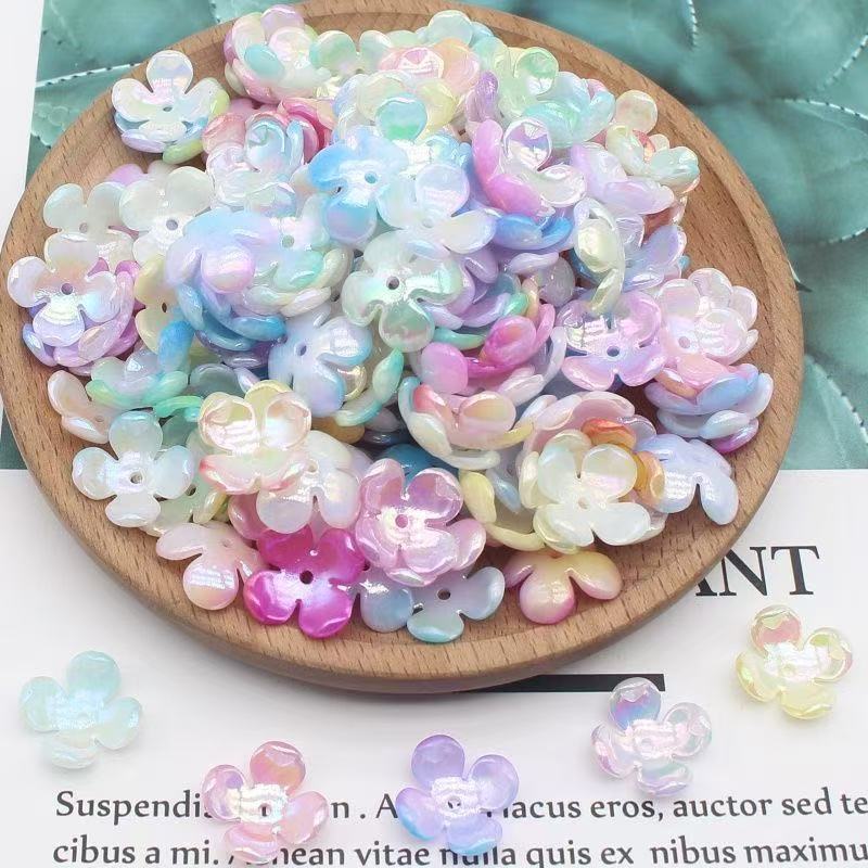 电镀花瓣  （17mm ） 手工DIY材料