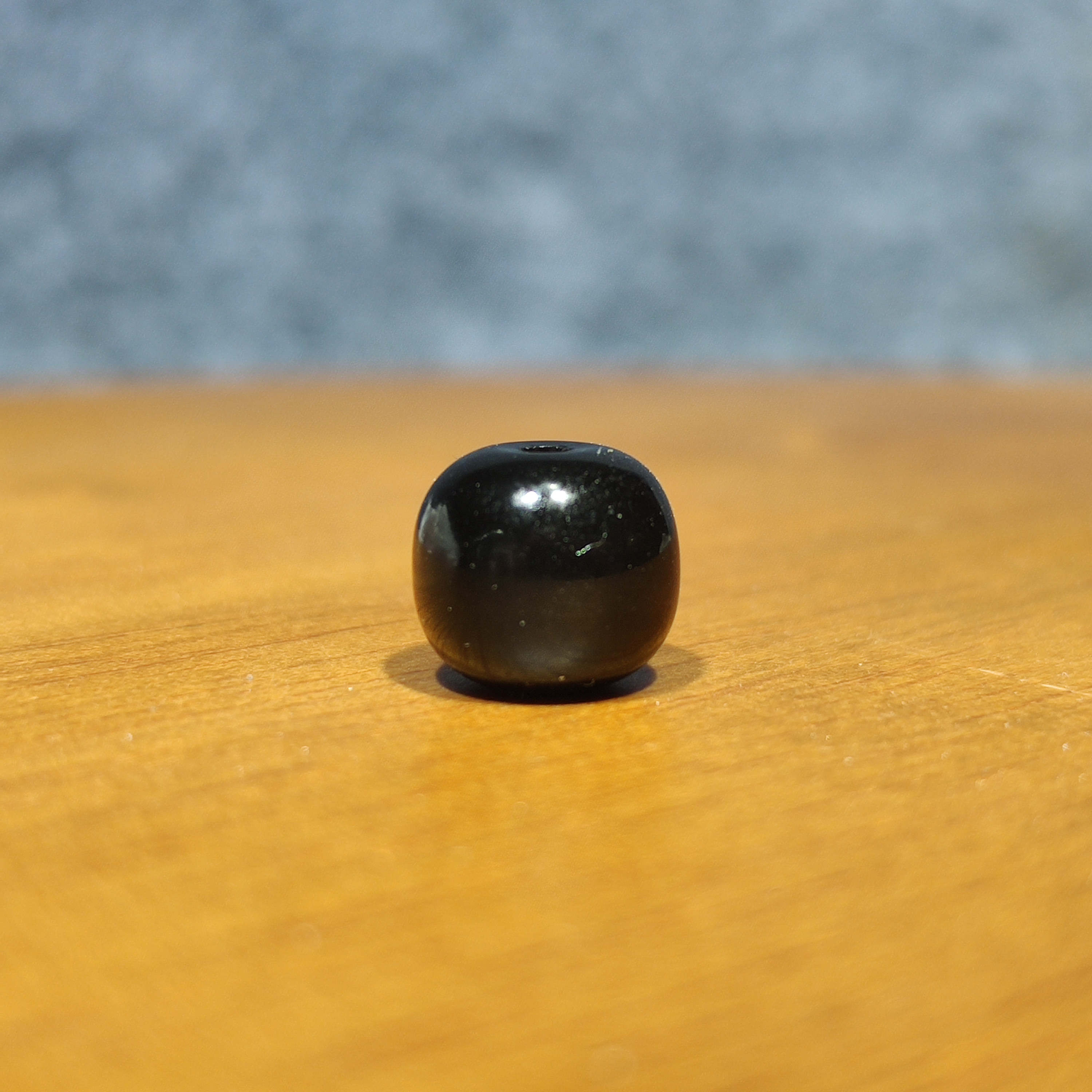 纯黑玛瑙老型单珠多宝搭配时尚配饰