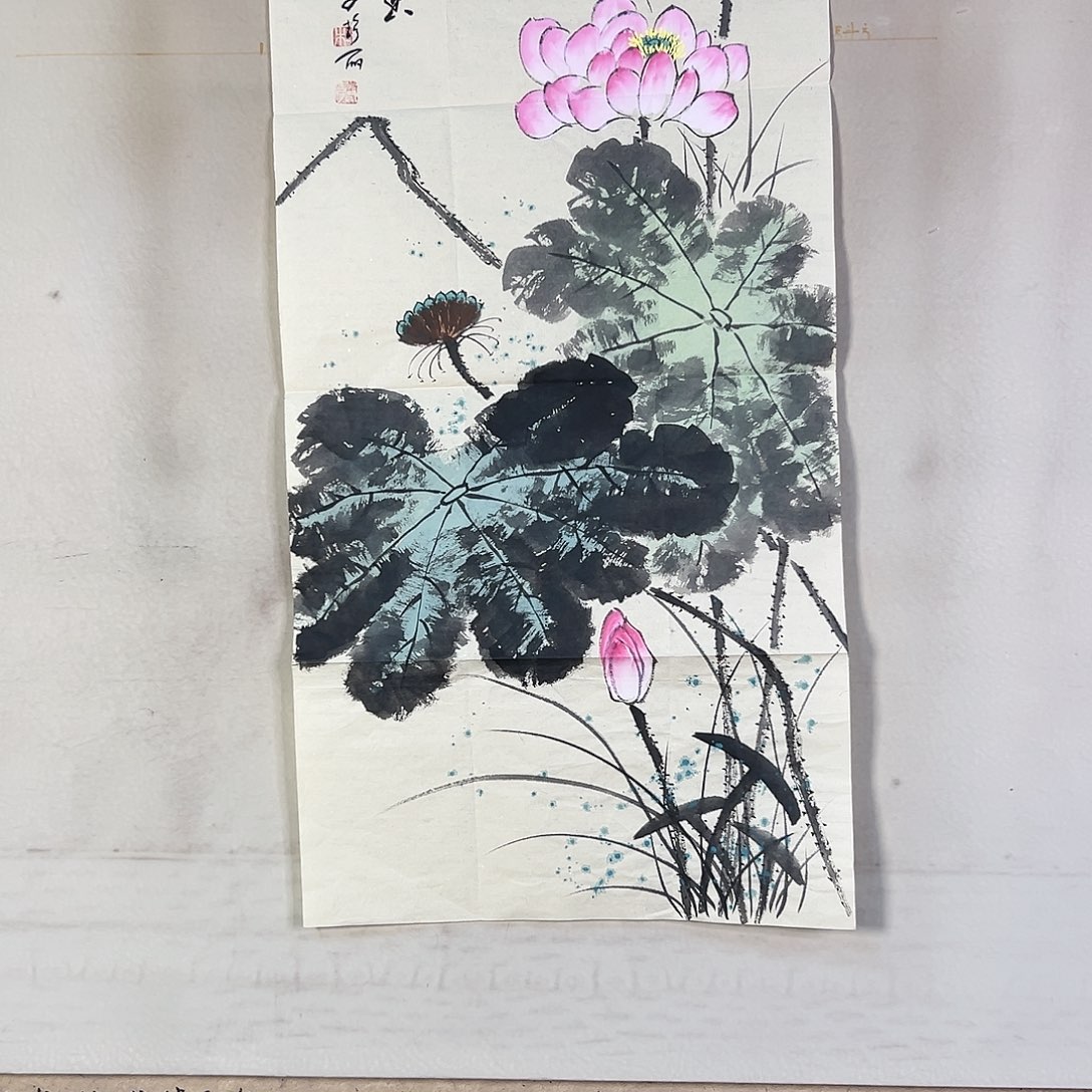 国画275 牡丹等植物生长于这里生长