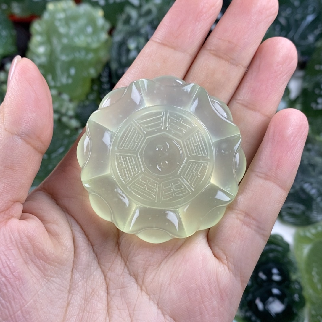 岫玉挂件未镶嵌挂件