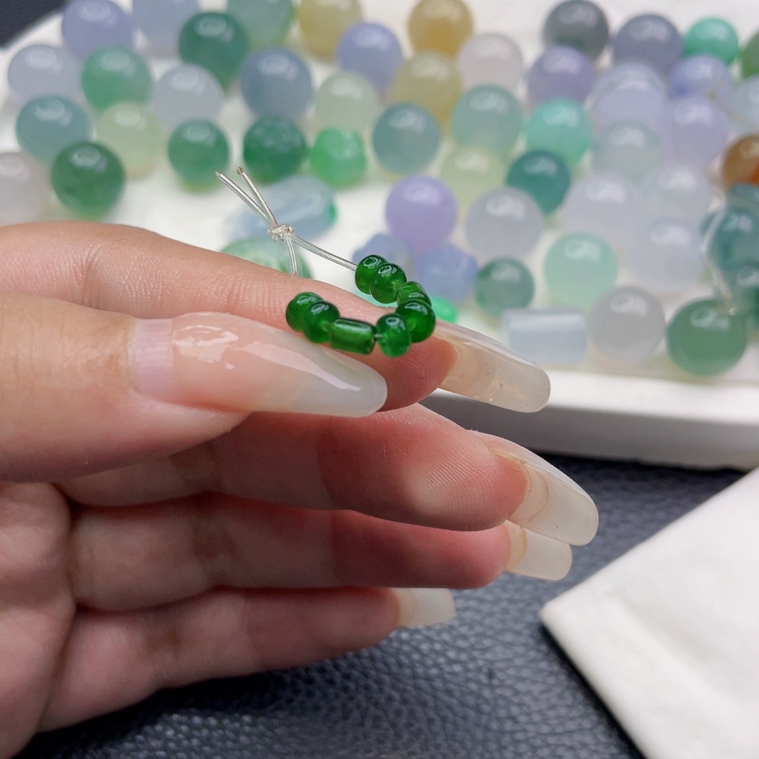 定制翡翠未镶嵌五****39889