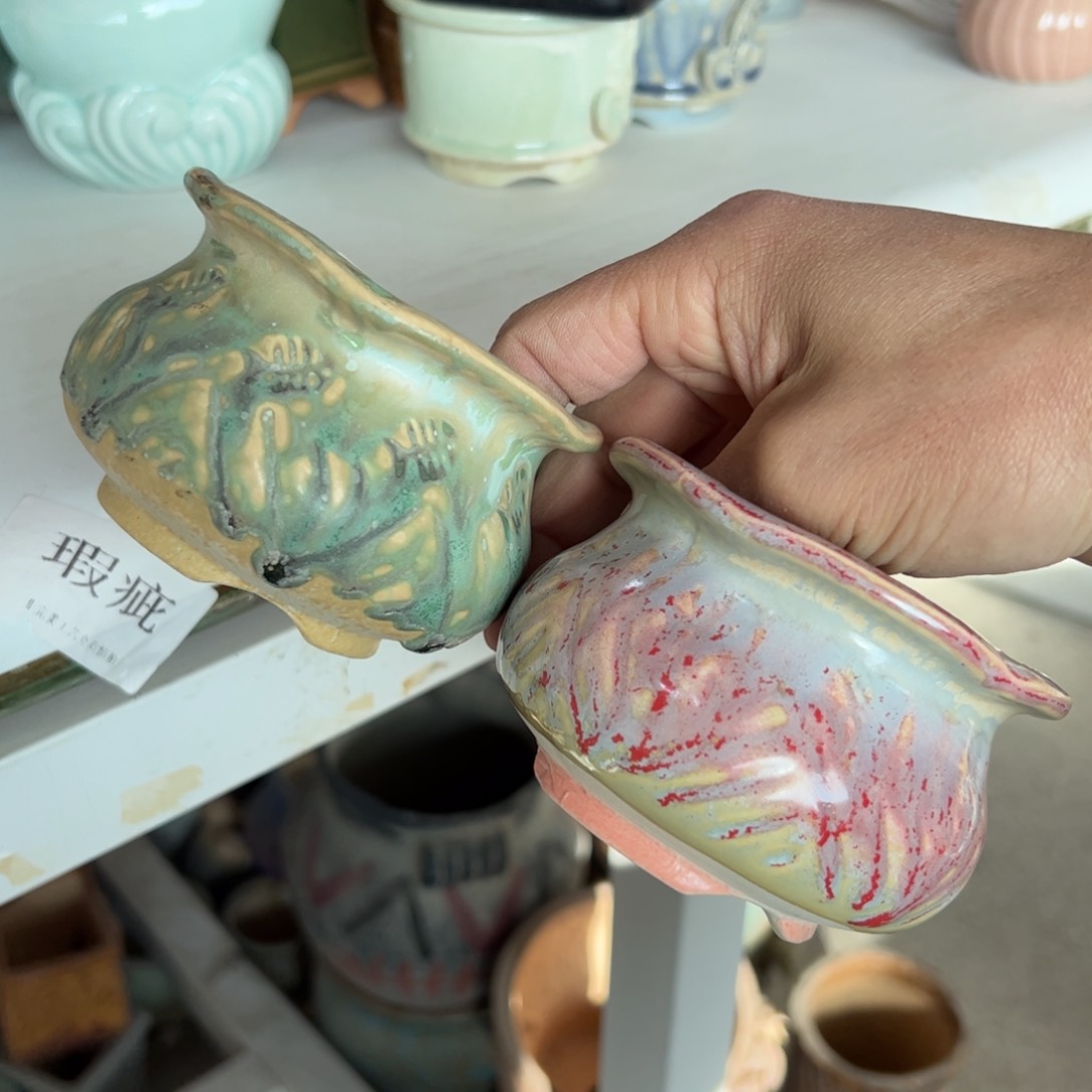 陶瓷陶瓷多肉花盆@@1303