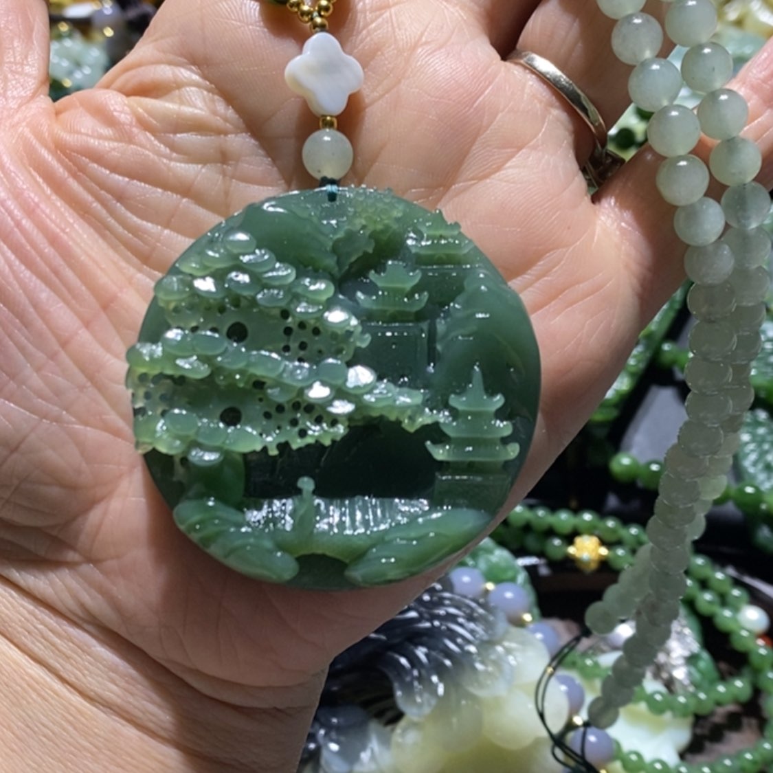 【闪购商品】和田玉颈饰未镶嵌