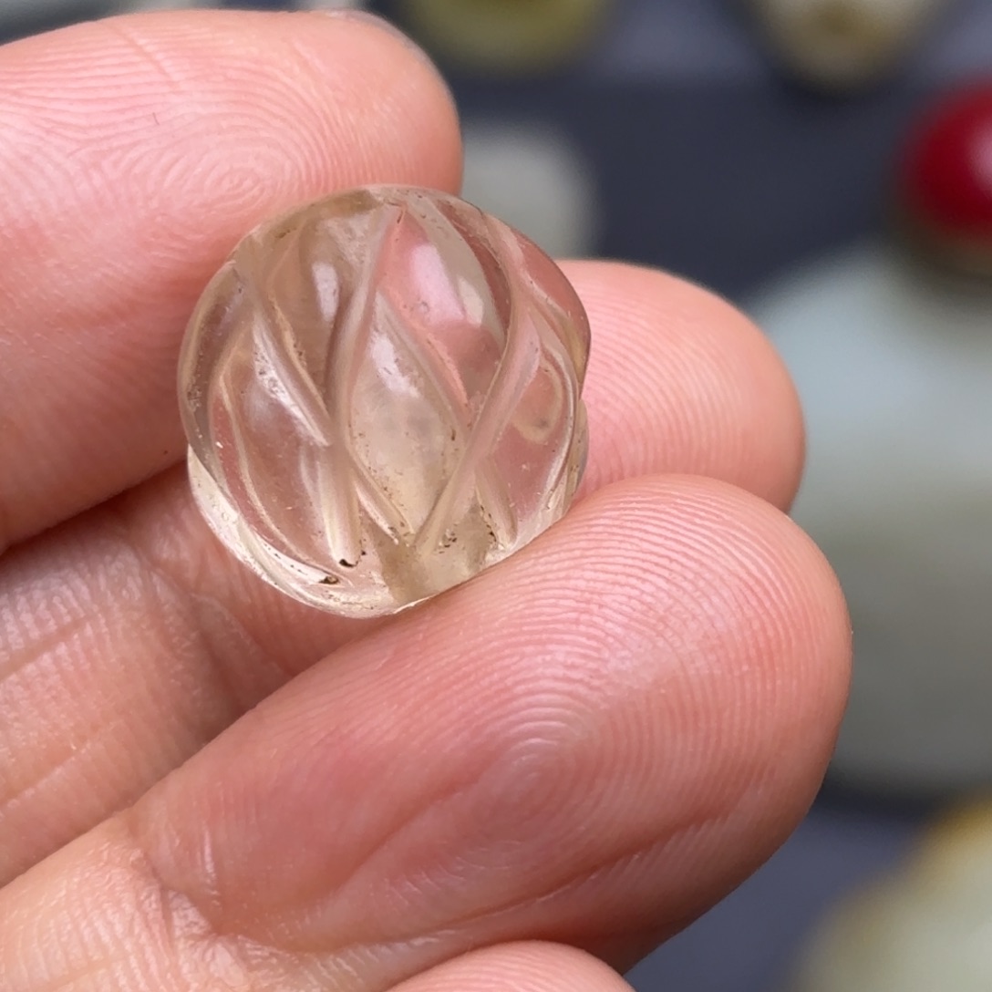 紫晶颈饰未镶嵌珠子