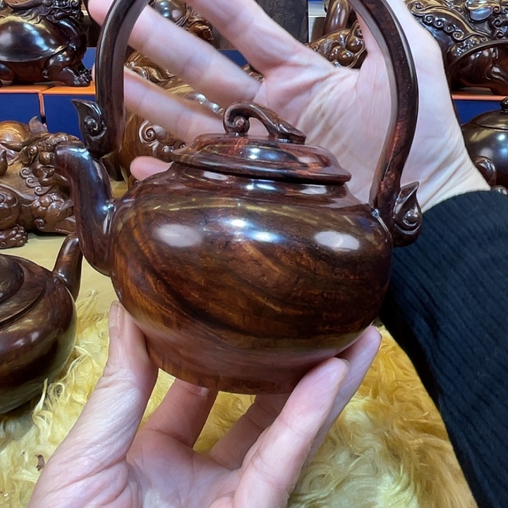 黄花梨/降香黄檀提凉壶