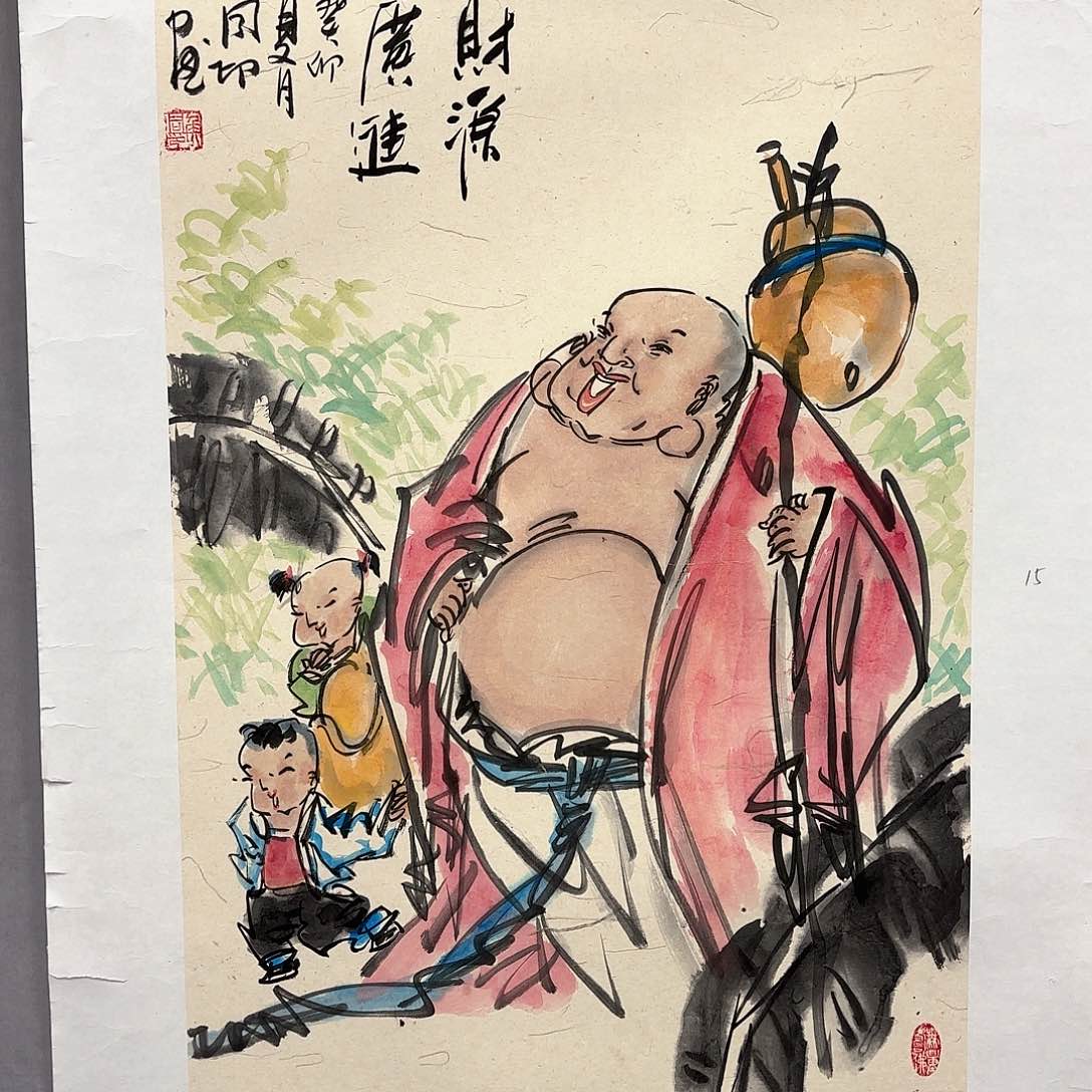 国画国画纯手绘作品请放心去藏