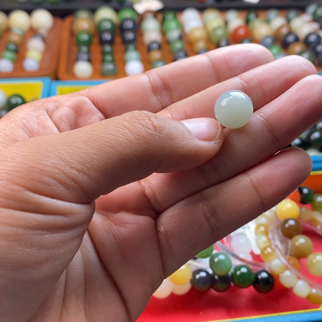 和田玉未镶嵌珠宝奇石卡12天空蓝y