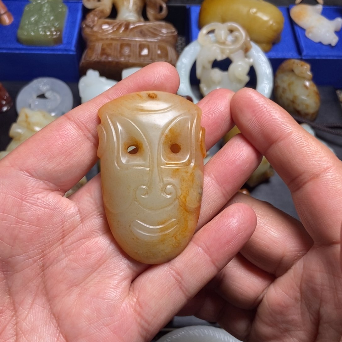 和田玉挂件未镶嵌