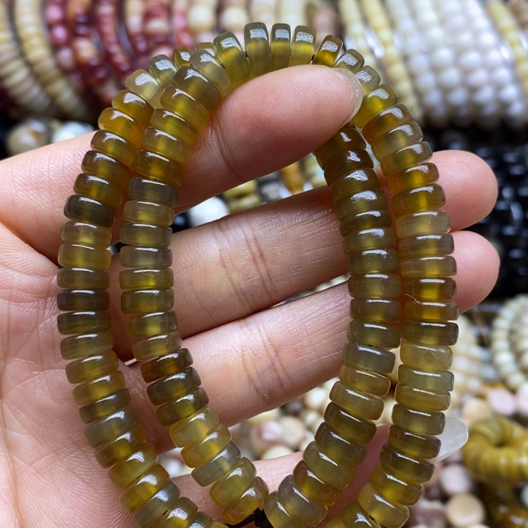 牛骨手串/手链羊角9毫米108