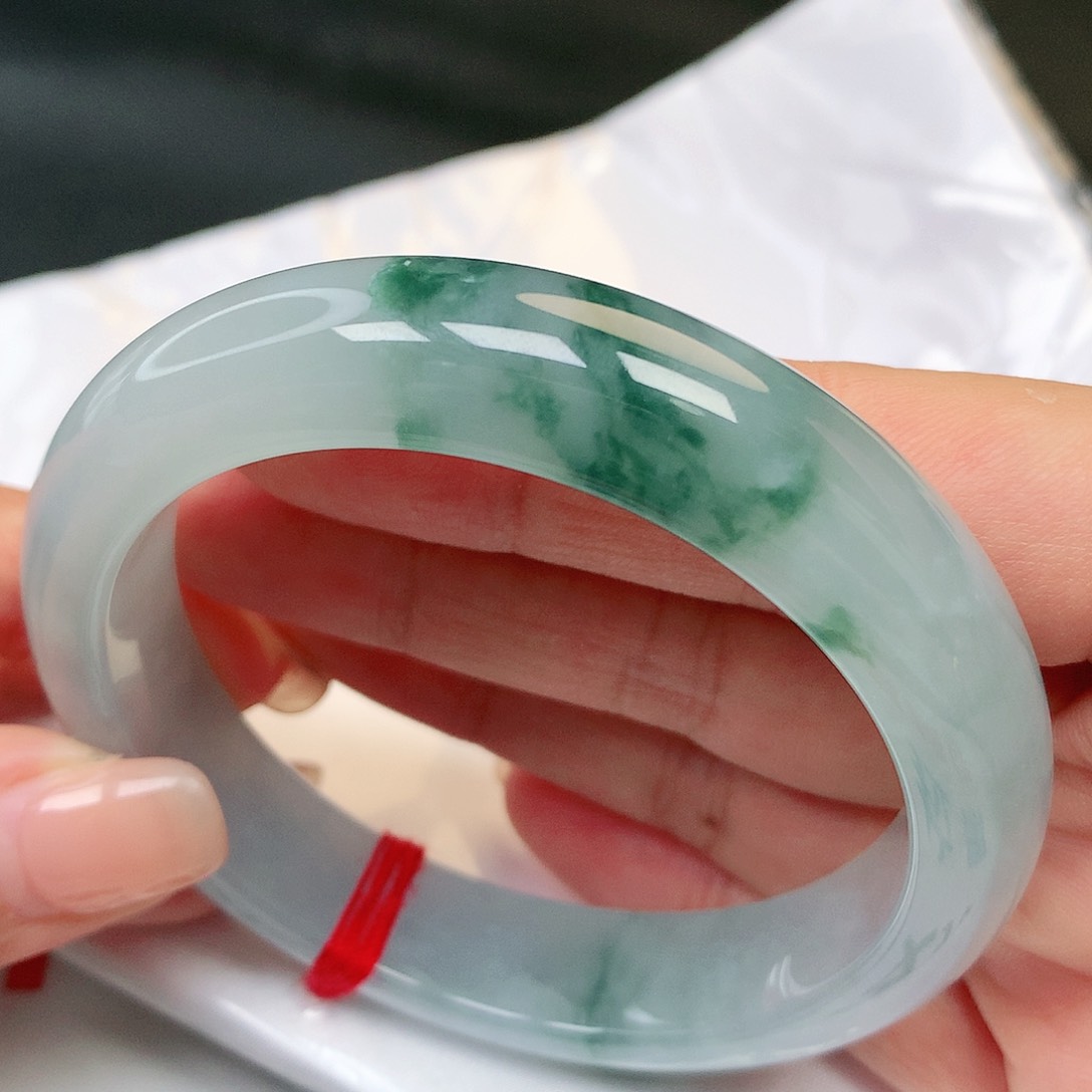 翡翠手镯未镶嵌翡翠A货手镯306号