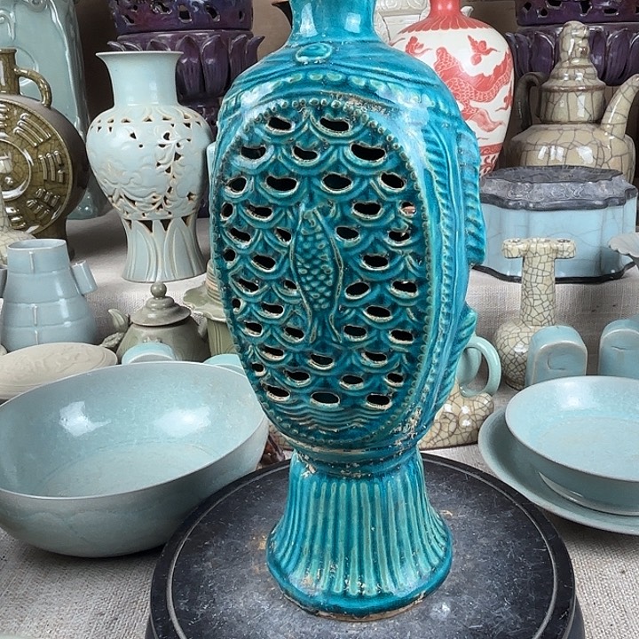 摆件瓷器好漂亮呀