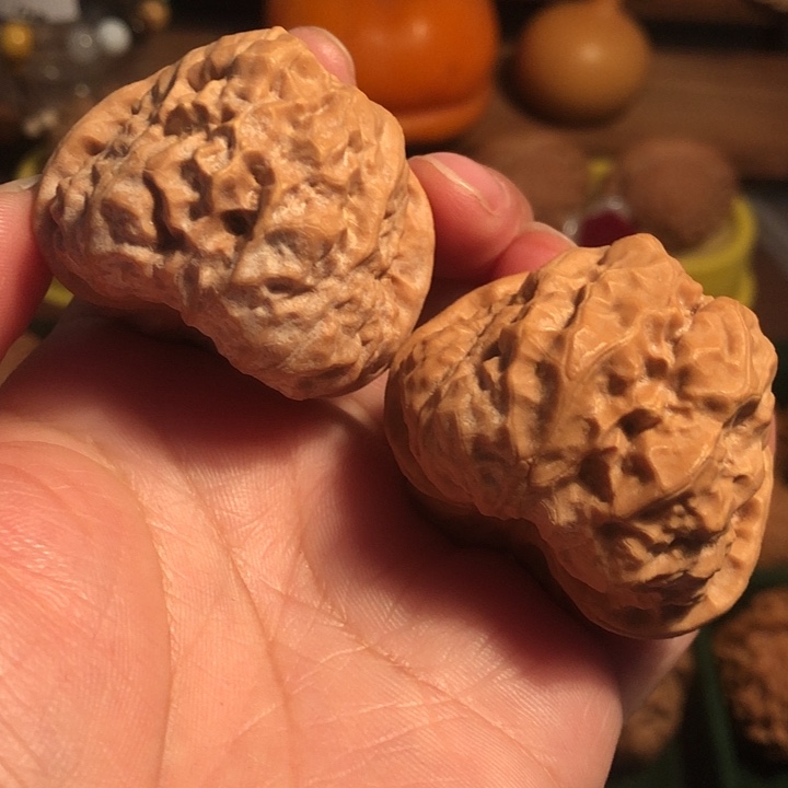 心***事把件文玩核桃蛤蟆