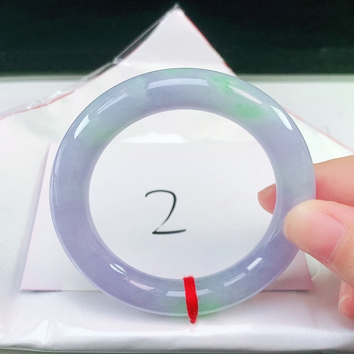 未镶嵌手镯（圆镯）翡翠52.7