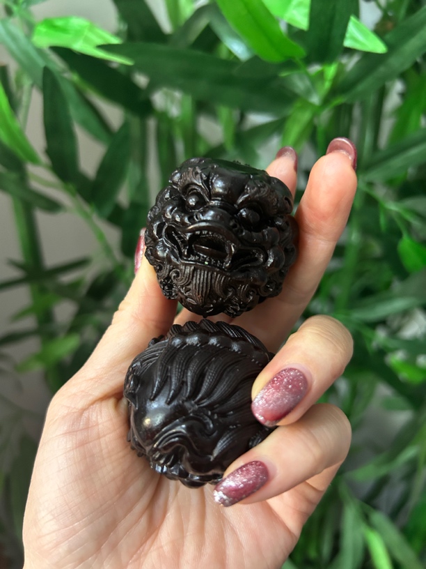 印度小叶紫檀貔貅模型