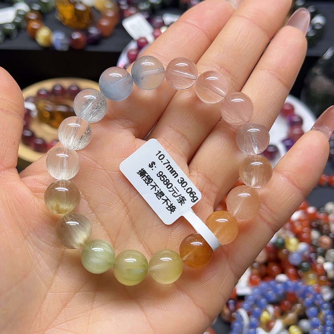 水晶手链未镶嵌手链