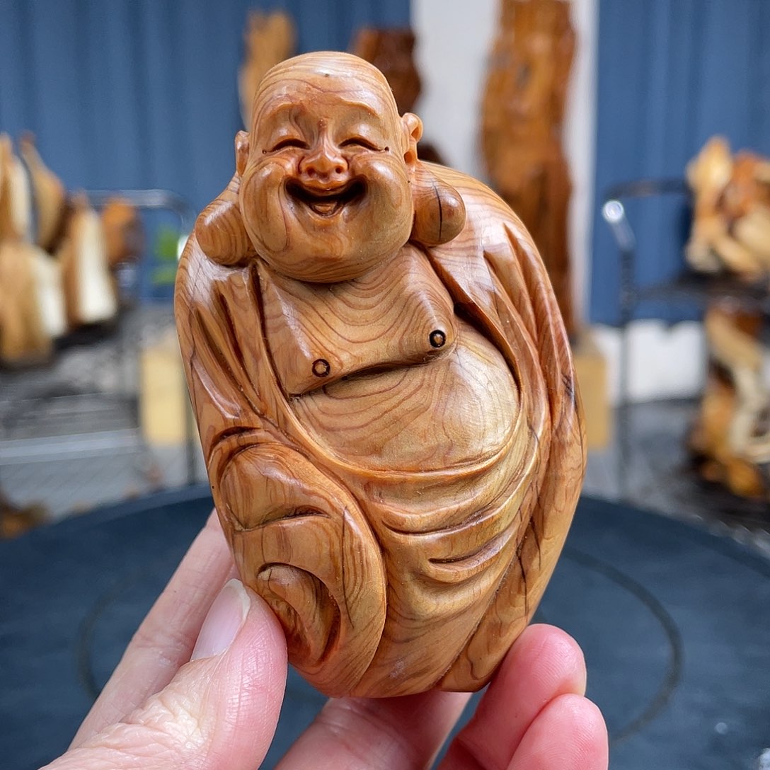 柏木（崖柏）手把件