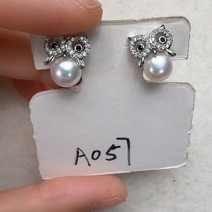 淡水珍珠耳饰未镶嵌