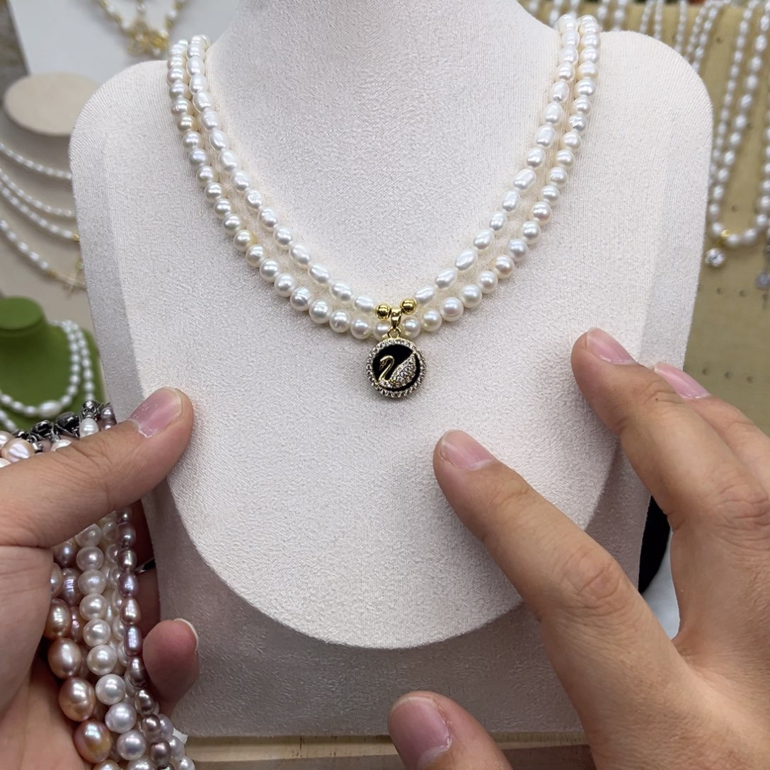 项链未镶嵌淡水珍珠