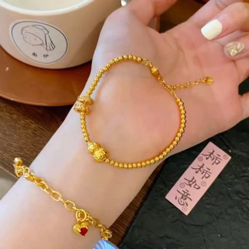 Y-6126  时尚5D葫芦光珠手链   支撑工艺 + 专柜礼盒