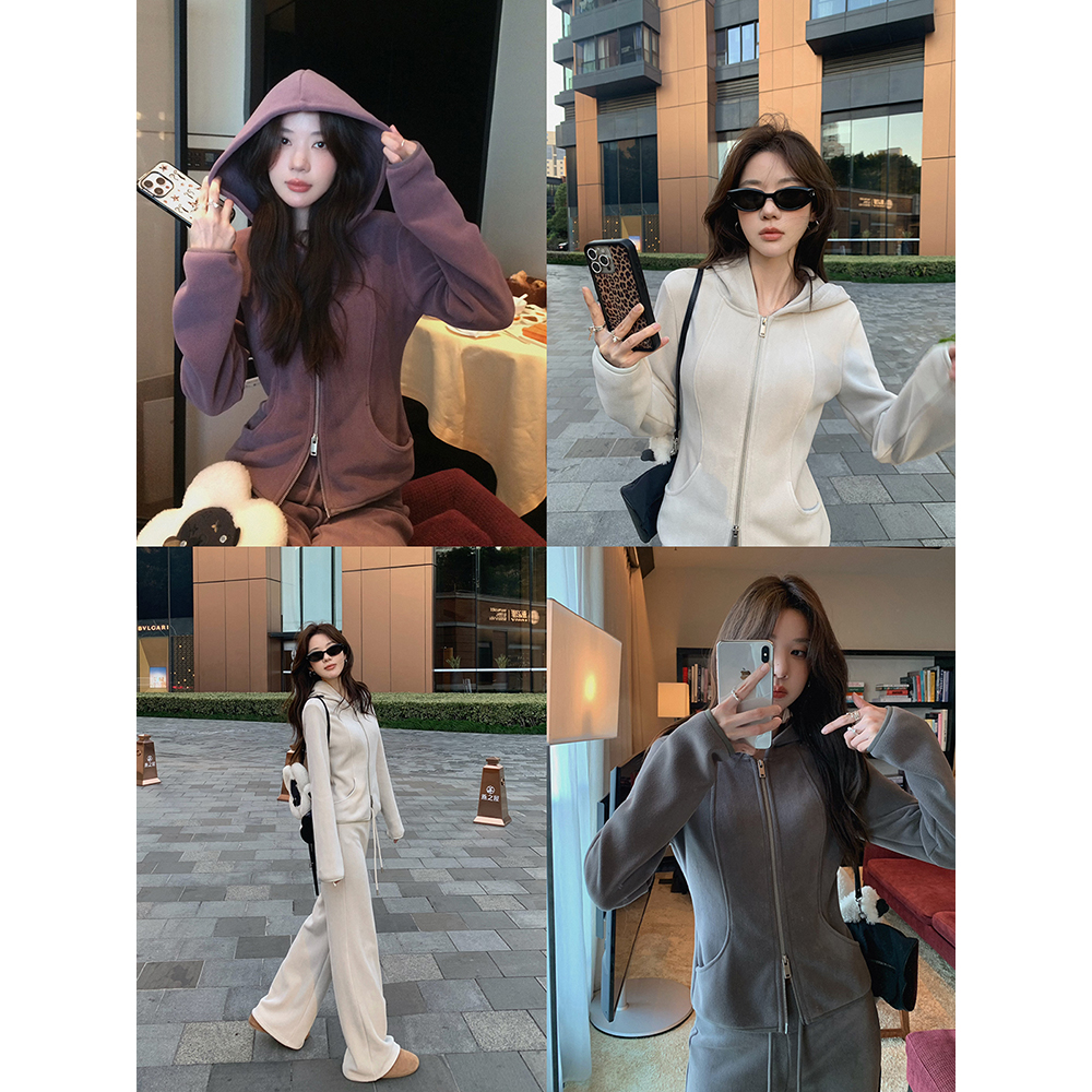 张贝贝 Lulu*超模立裁 500g重磅奶芙绒 曲线塑形显瘦套装