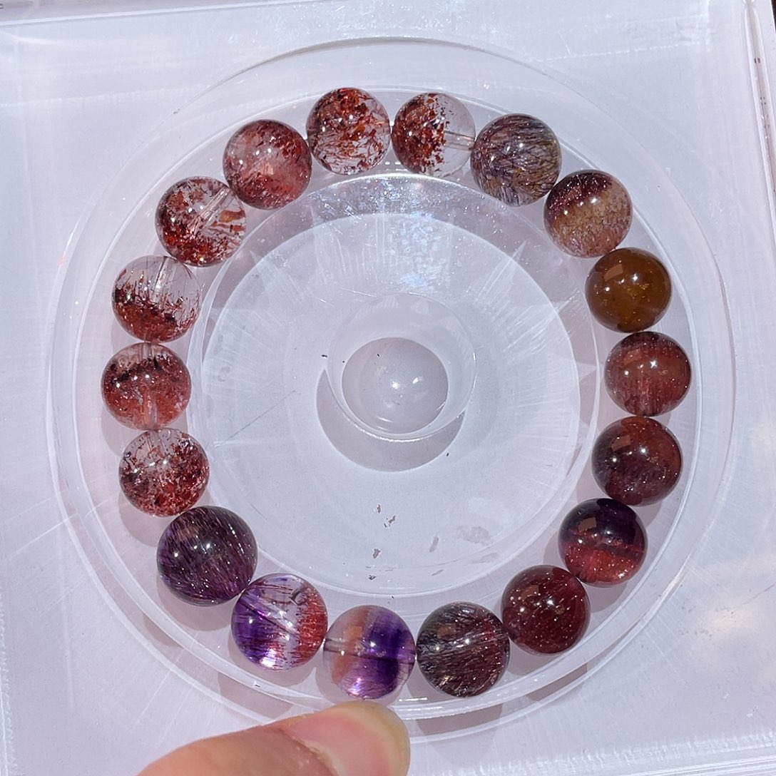 水晶手链未镶嵌稀有色仙女10