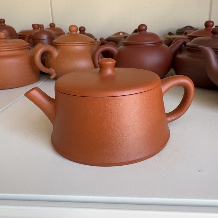 紫砂茶杯将坡云柱微晃盖100cc