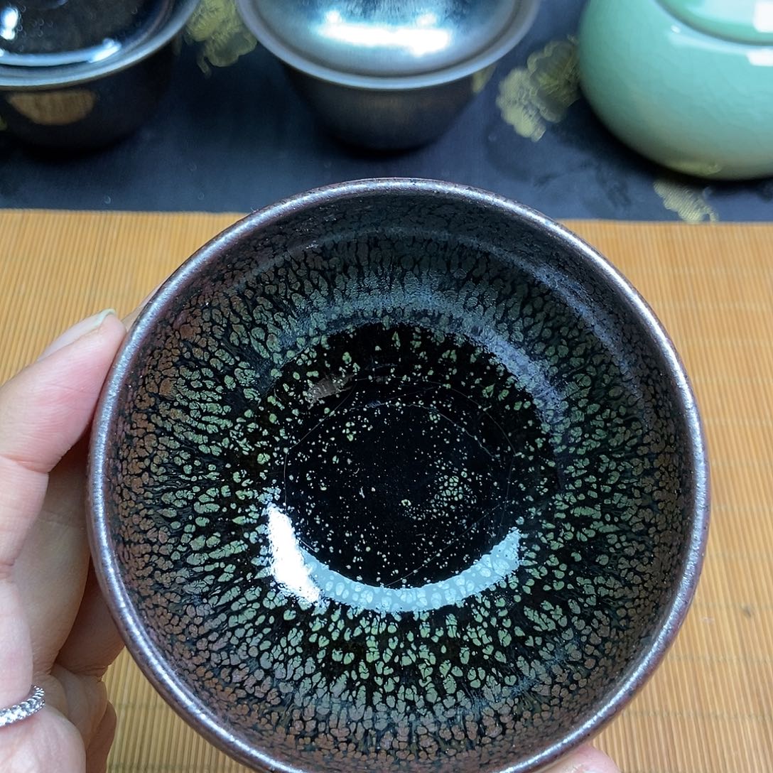 茶盏伊伊建窑建盏茶器286