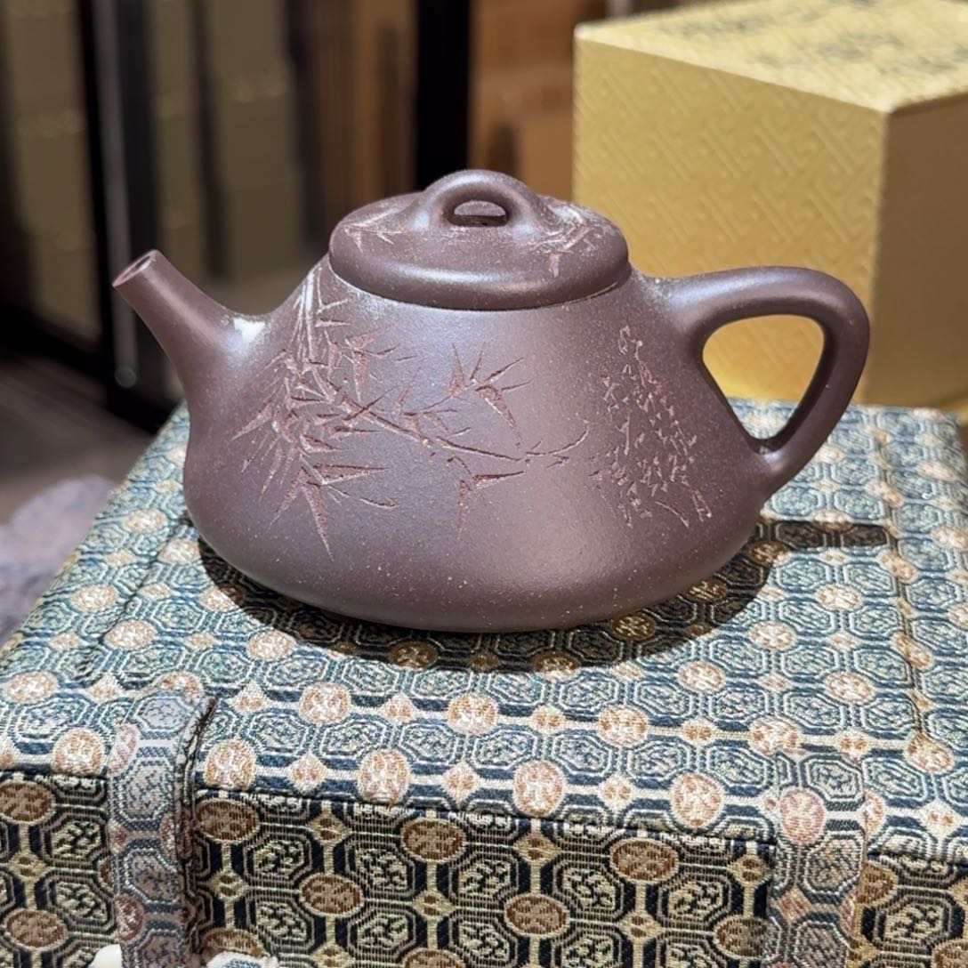 茶壶紫砂原矿原石的制作方法