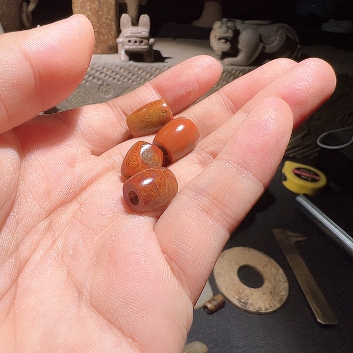 和田玉（糖玉）未镶嵌颈饰用****6