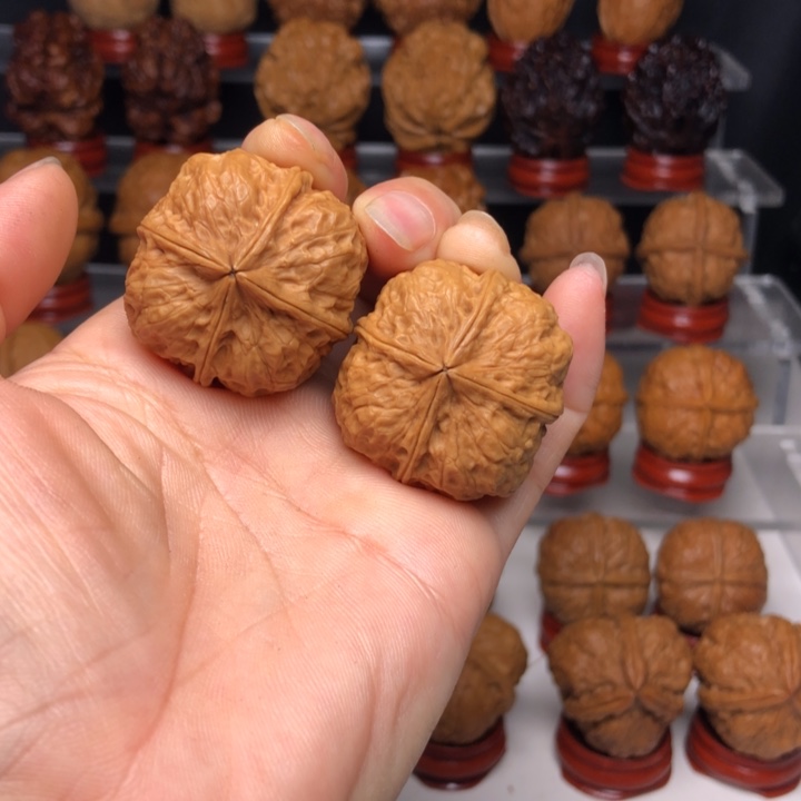 吊坠文玩核桃9小饼干四楞