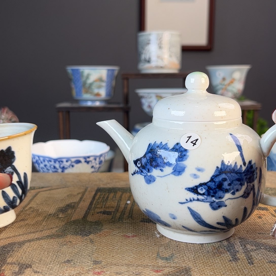 杯景德镇陶瓷茶杯多人