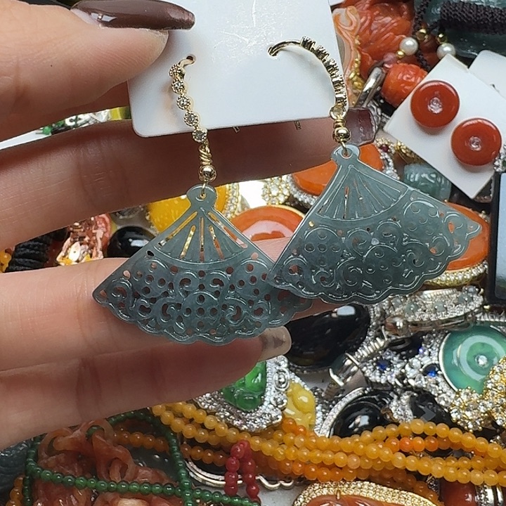 翡翠未镶嵌项链翡翠