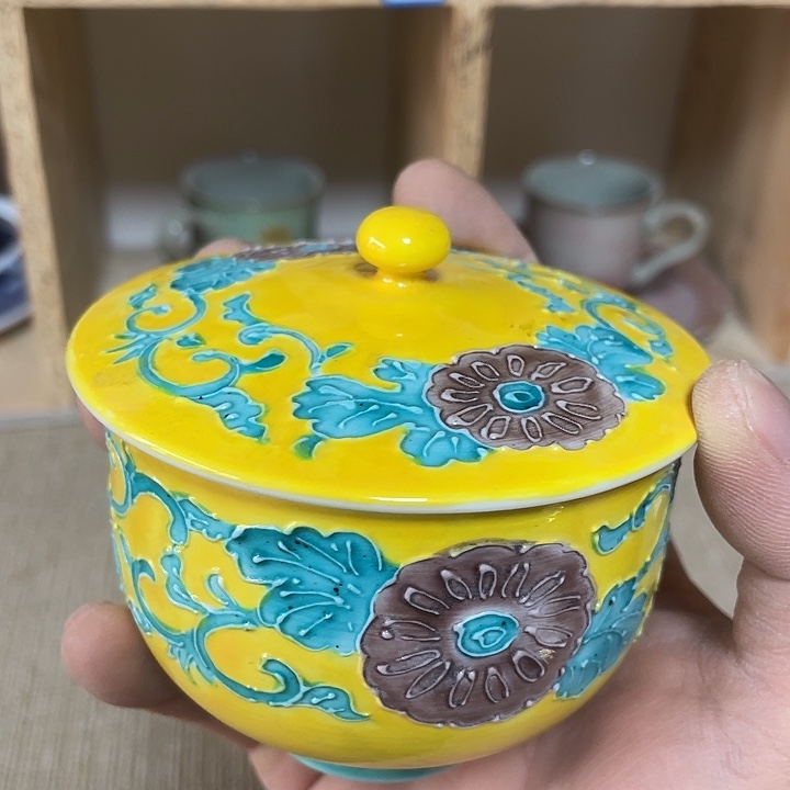 瓷片096 一人直播，看品直播间说序号